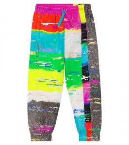 Принтованные спортивные штаны Dolce&Gabbana Kids, Tv2 F.Multicolor