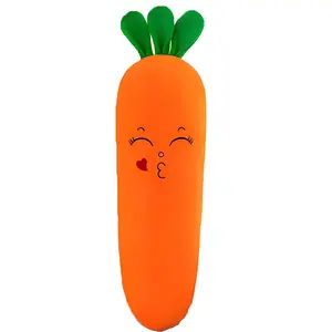 Мягкая игрушка в виде морковки, обнимающей ноги, размеры 50см/70см/90см/110см Watermelon vine