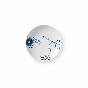 Синяя рифленая неглубокая чаша Royal Copenhagen, patterned