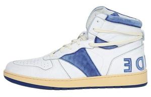 RHUDE Рисесс Хай 'Уайт Ройал' — бело-голубые, цвет White Blue