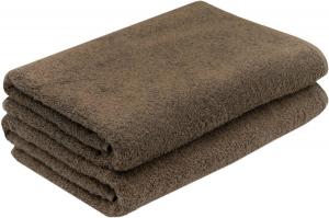 Банные полотенца Zollner 00000320 2er-Set, темно-коричневый