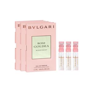 Golden Floral Collection Mugong Rose женские духи пробник набор Eau De Parfum Potpourri Accord 1,5 мл/1,5 мл*3 BVLGARI, 1.5ml*3