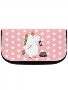Косметичка Mr & Mrs Panda Einhorn Sekretärin ohne Spruch, цвет rot pastell