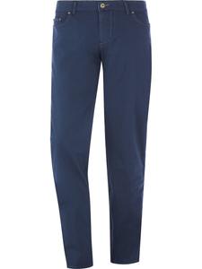 Тканевые брюки Jan Vanderstorm Regular Pants Jokibald, темно-синий