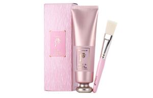 Увлажняющая и освежающая ночная маска для лица gong jin heung успокаивающая и увлажняющая 100мл The History Of Whoo