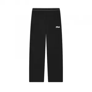 FILA Вязаные спортивные брюки Women's Jet Black Moderate Straight Fit