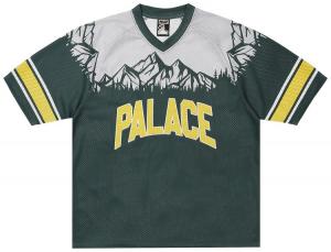 Футболка Palace Peaker Mesh Jersey цвета «Racey Green»