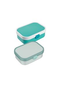 Набор из 2 ланчбоксов Campus с контейнером и вилкой 700 мл Campus Mepal, бирюзовый, мятный