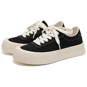 WEISHIBANGWEI Мужские парусиновые туфли черного цвета