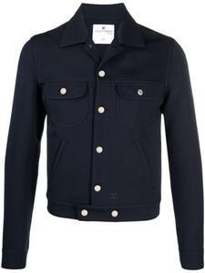 Courrèges твиловая куртка, синий