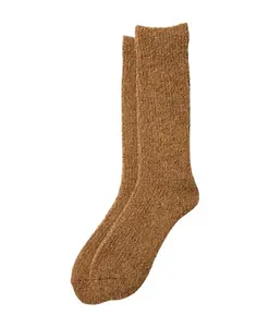 Носки из мериносовой шерсти букле Rototo, коричневый