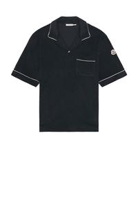 Короткий рукав поло Moncler, Navy