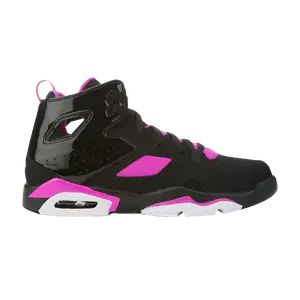 Кроссовки Jordan Flight Club 91 GS 'Black Fuchsia Blast', черный
