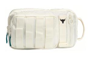 Under Armour Полиэстеровая поясная сумка Regular мужская white