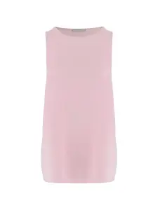 Майка без рукавов с круглым вырезом Allude, розовый