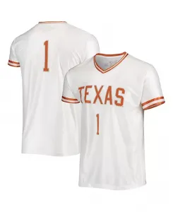 Мужская белая баскетбольная майка Texas Longhorns Original Retro Brand