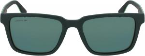 Lacoste мужские L6032s прямоугольные солнцезащитные очки, Matte Green