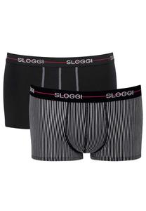 Хипстерская упаковка из 2 шт. - стартовая хипстерская c2p box боксерские шорты хлопок Sloggi, мультиколор