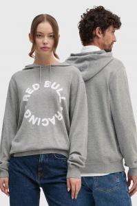 Хлопковый свитер Red Bull Racing x Pepe Jeans Red Bull Racing x Pepe Jeans, серый