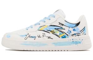 Расслабленные нескользящие амортизирующие низкие кроссовки для скейтбординга men's ANTA, белый