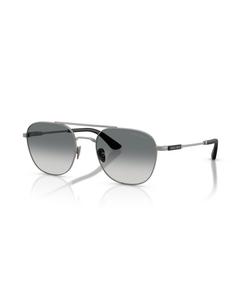 Мужские прямоугольные солнцезащитные очки, AR6178 Giorgio Armani, Matte Gunmetal
