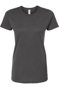 Женская футболка Tultex из премиального хлопка, цвет charcoal