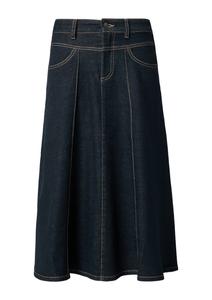 Миди юбка COMMA, Navy