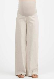 Брюки MATERNITY Attesa Maternity, бежевый