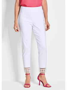 Тканевые брюки GOLDNER, белый