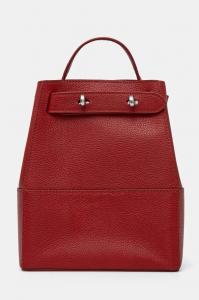 CARACCIOLO кожаный рюкзак Silvian Heach, красный