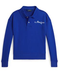 Толстовка с длинными рукавами Polo Team Terry для девочек 7-16 лет Polo Ralph Lauren, Blue