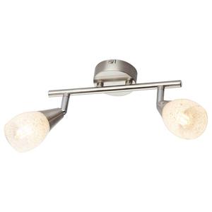 Потолочный светильник Globo Lighting Franziska Typ A, прозрачное стекло / железо - количество языков пламени: 2