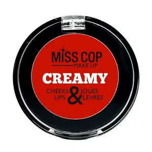 Кремовые румяна Creamy Cheeks & Lips Vegan Miss Cop, цвет pop