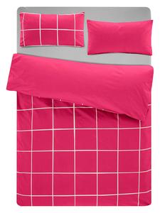 Комплект постельного белья Renforcé ''Basic'' розового цвета - (Д)200 x (Ш)135 см GUIDO MARIA KRETSCHMER