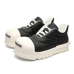 Коллекция Thread Line Низкие повседневные туфли унисекс KUNGFUDEER, Black White