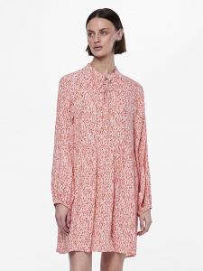 Длинное платье Pieces, цвет beige/rot