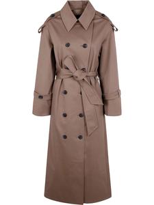 Пальто-тренч от Malene Birger Alaya By Malene Birger, нейтральный