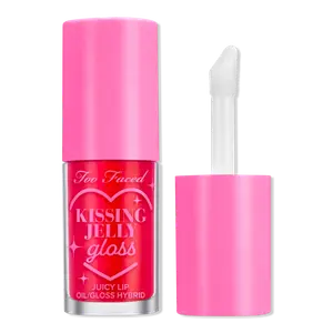 Увлажняющий блеск для губ Kissing Jelly Too Faced, Cherry Pie (cherry red)