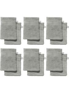 Redbest  Махровые рукавицы для мытья посуды, упаковка из 12 штук, Чикаго, серый цвет