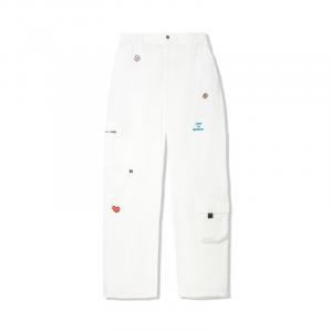 LiNing X Takasha,Lianmingkuan Повседневные брюки женские Ivory