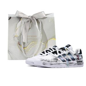 Adidas Neo Кроссовки для тренировки Courtbeat Returning To The Hometown Of Chang'an абразивостойкие низкие unisex black white