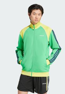 Тренировочная куртка TRACK Adidas Originals, зеленый