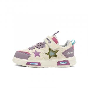 Детские низкие скейтбордские кроссовки Outdoor Casual Abrasion Resistant Lightweight Cushioning Height Increasing Jeep, dusty розовый