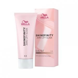 Shinefinity 04/07 Краска для волос «Горький шоколад», 60 мл, Wella