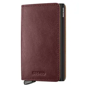 Кошелек Secrid Slimwallet Basco leather, коричневый