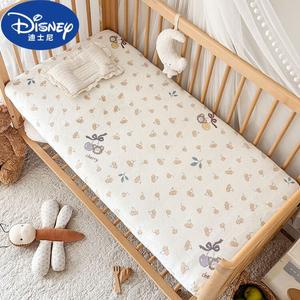 Disney Простыня на резинке для детской кроватки 140х70 см, молочный бархат, цвет Cherry