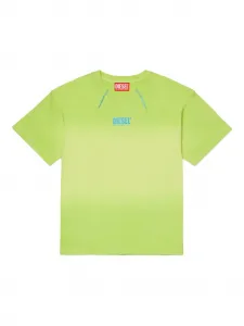 Футболка с логотипом Diesel Kids, желтый
