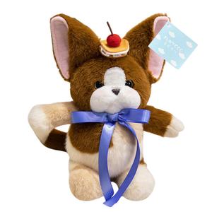 Мягкая и милая плюшевая кукла кролик котенок высотой 28 см FANNIKEER