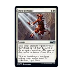 CCG Благочестивый указ (U), MTG - Core Set 2020