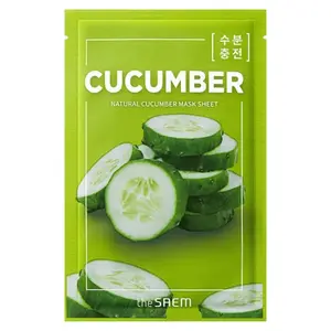 Тканевая маска для лица, 21 мл The Saem Cucumber
